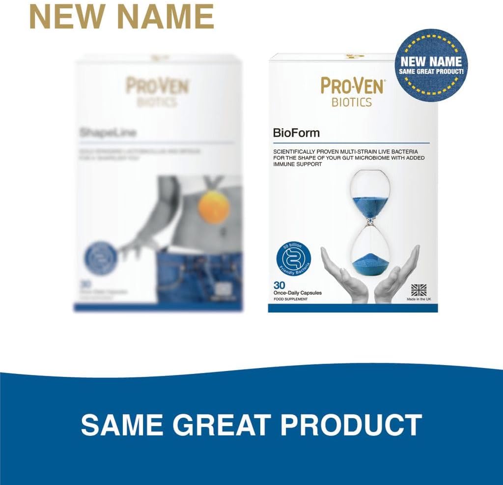 Pro-Ven Biotics Bioform 50 Billion Friendly Bacteria - 30 Capsules