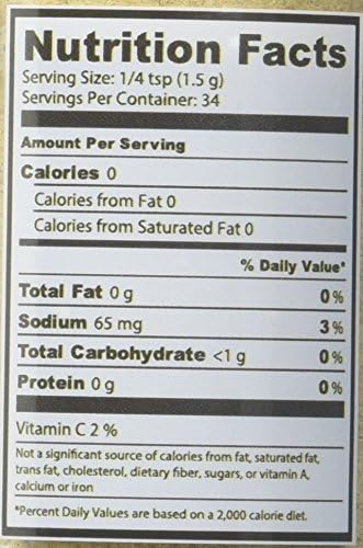 Celtic Sea Salt Organic Lemon pepper Seasoning 1.8oz 51g