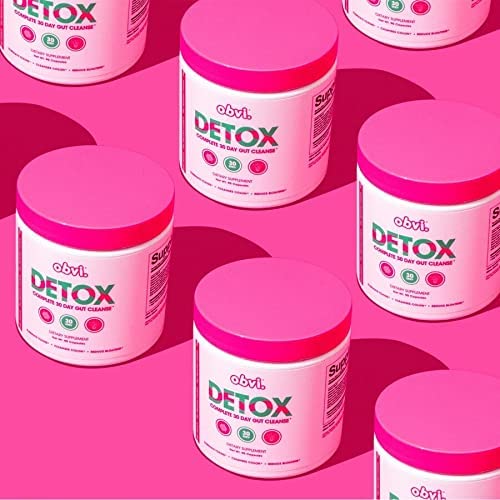 Obvi Detox 30 Servings, Eliminate Toxins, Cleanses Colon & Reduce Bloating