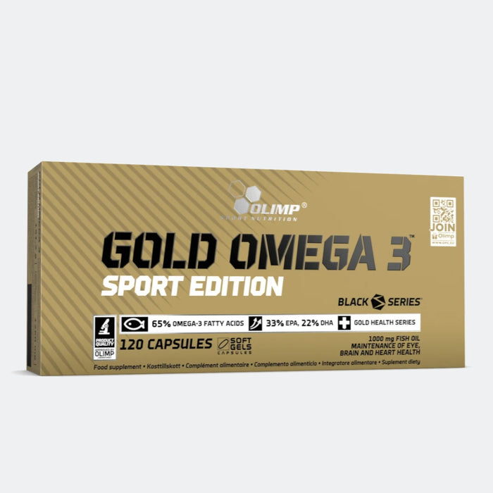 Olimp Gold Omega 3 Sport Edition, 120 Capsules