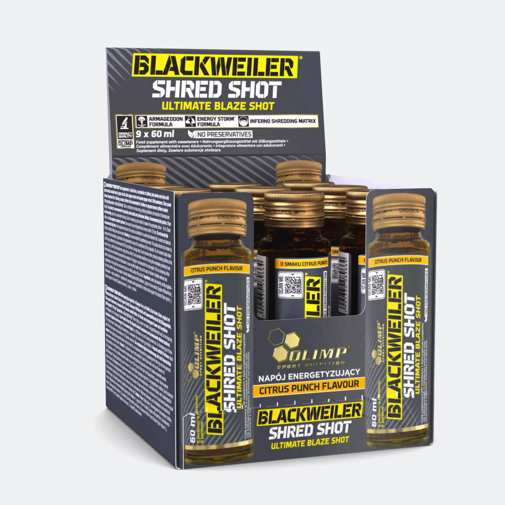 Olimp Blackweiler Shred Shot (9 x 60ml)