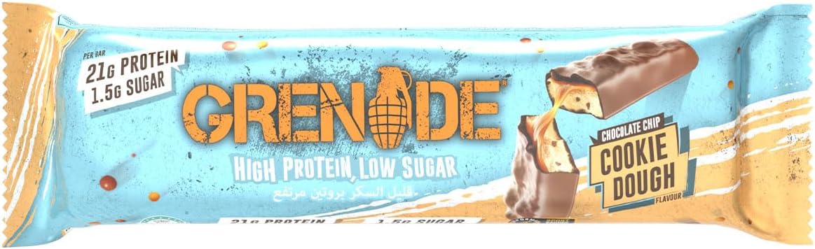 Grenade High Protein Low Sugar Bar (12 x 60 g)