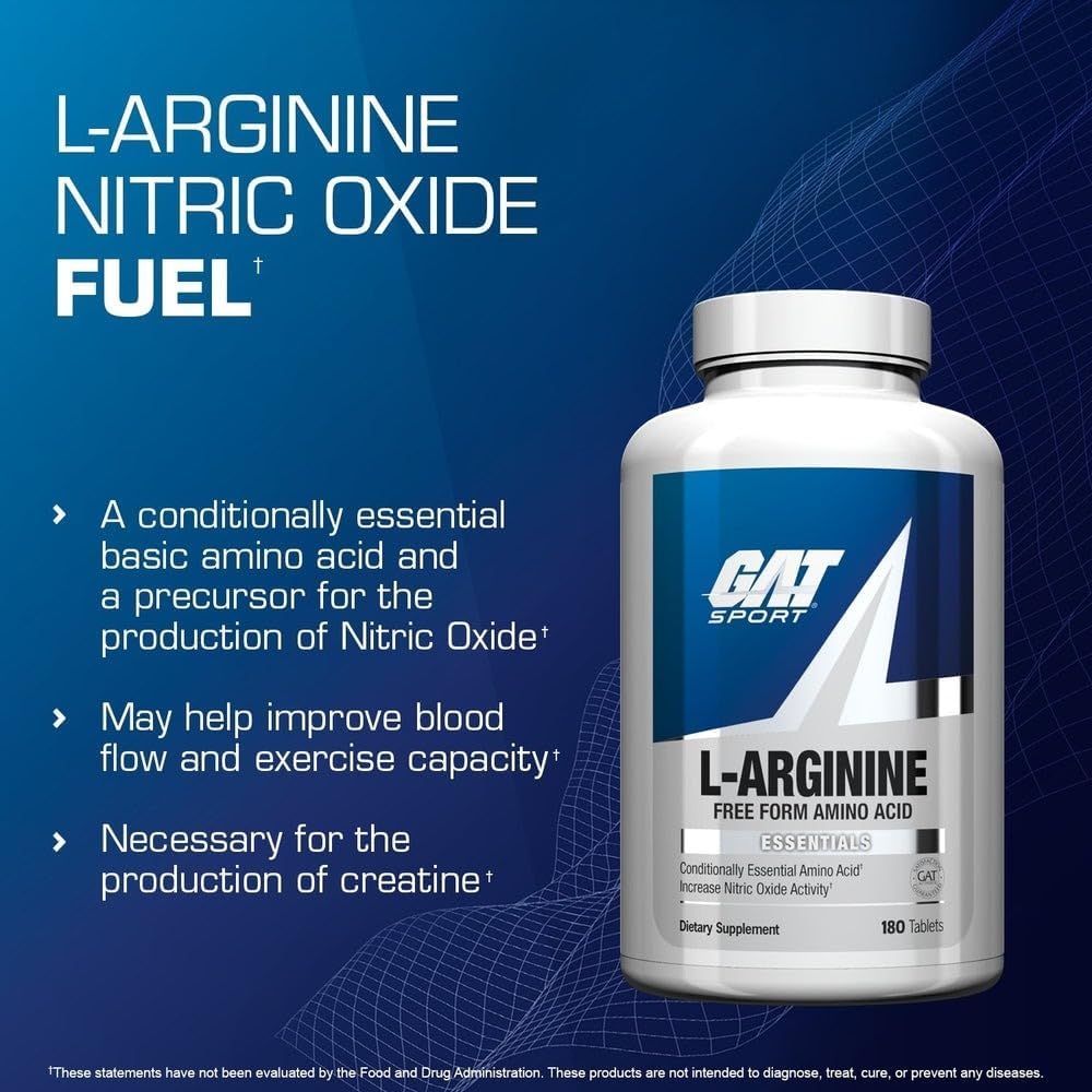 GAT SPORT L-Arginine Tablets - Unflavoured