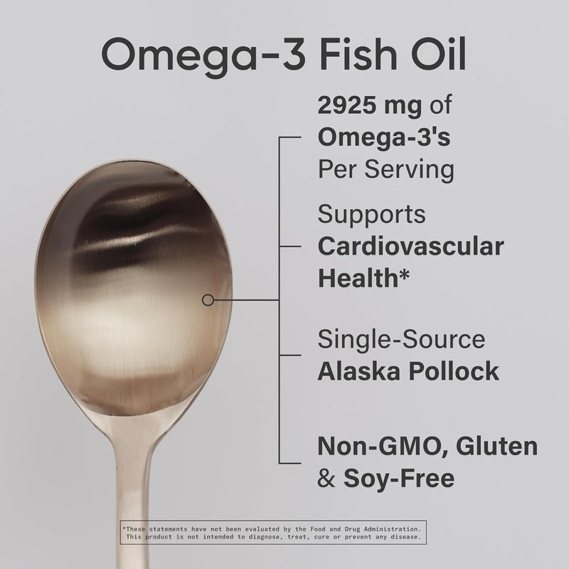 Sports Research Omega-3 Fish Oil 4685mg, 8oz - Natural Lemon Flavour