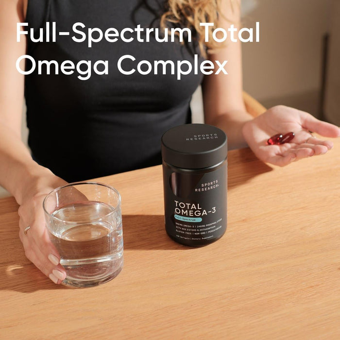 Sports Research Total Omega-3, 120 softgels