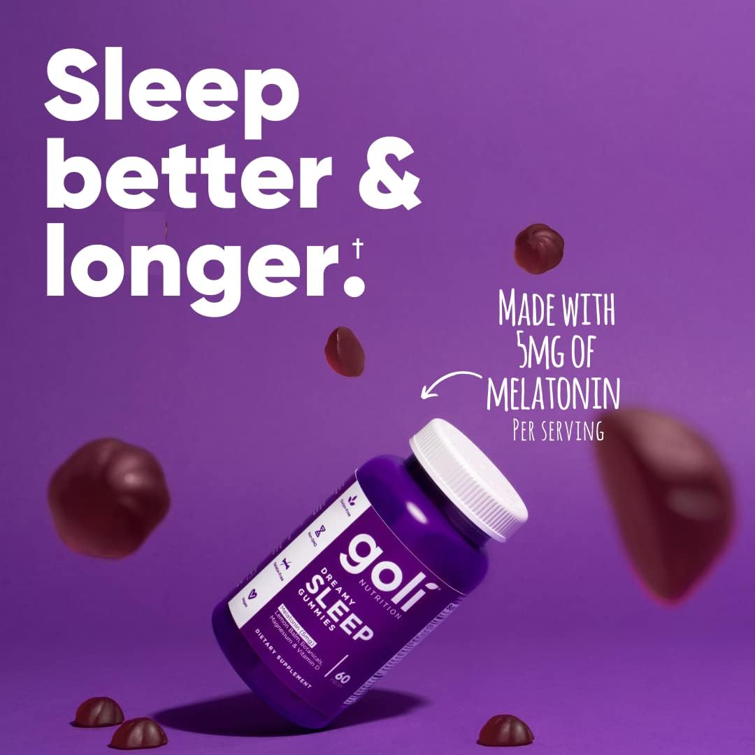 Goli Dreamy Sleep Gummies - 60 pieces