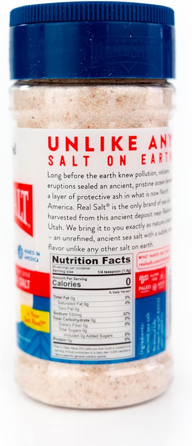 Redmond Real Salt - Ancient Fine Sea Salt Shaker 4.75 Oz