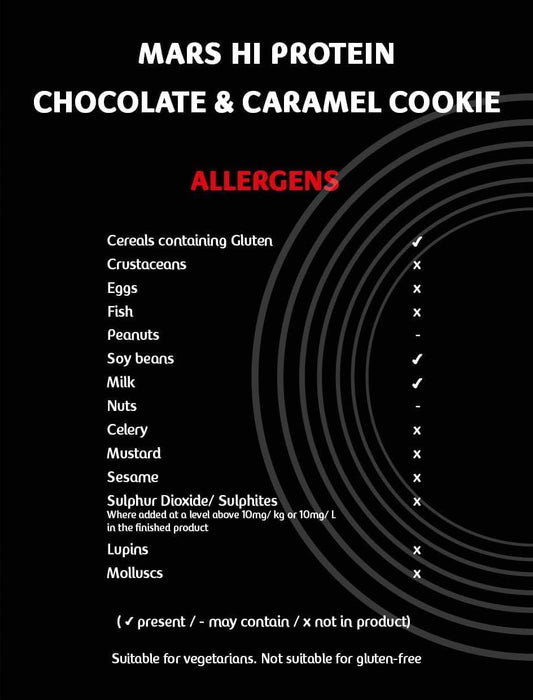 Mars Protein Cookie Chocolate and Caramel 12 x 60g