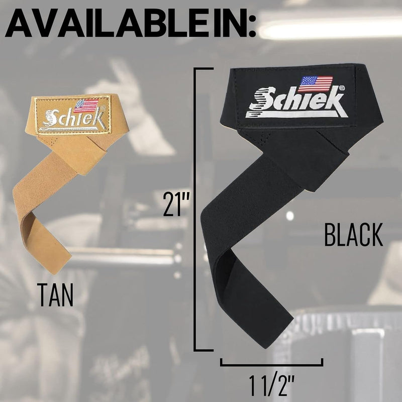 Schiek Model 1000LLS Leather Lifting Straps