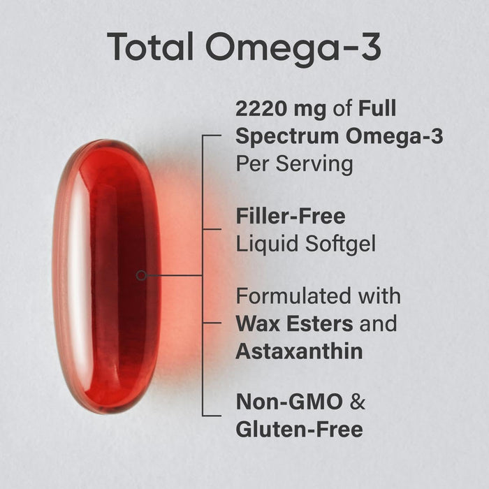 Sports Research Total Omega-3, 120 softgels