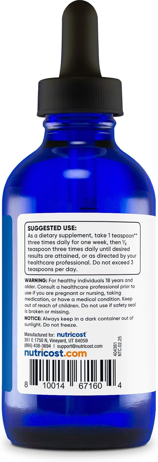 Nutricost Colloidal Silver 4 Fl Oz - 118ml