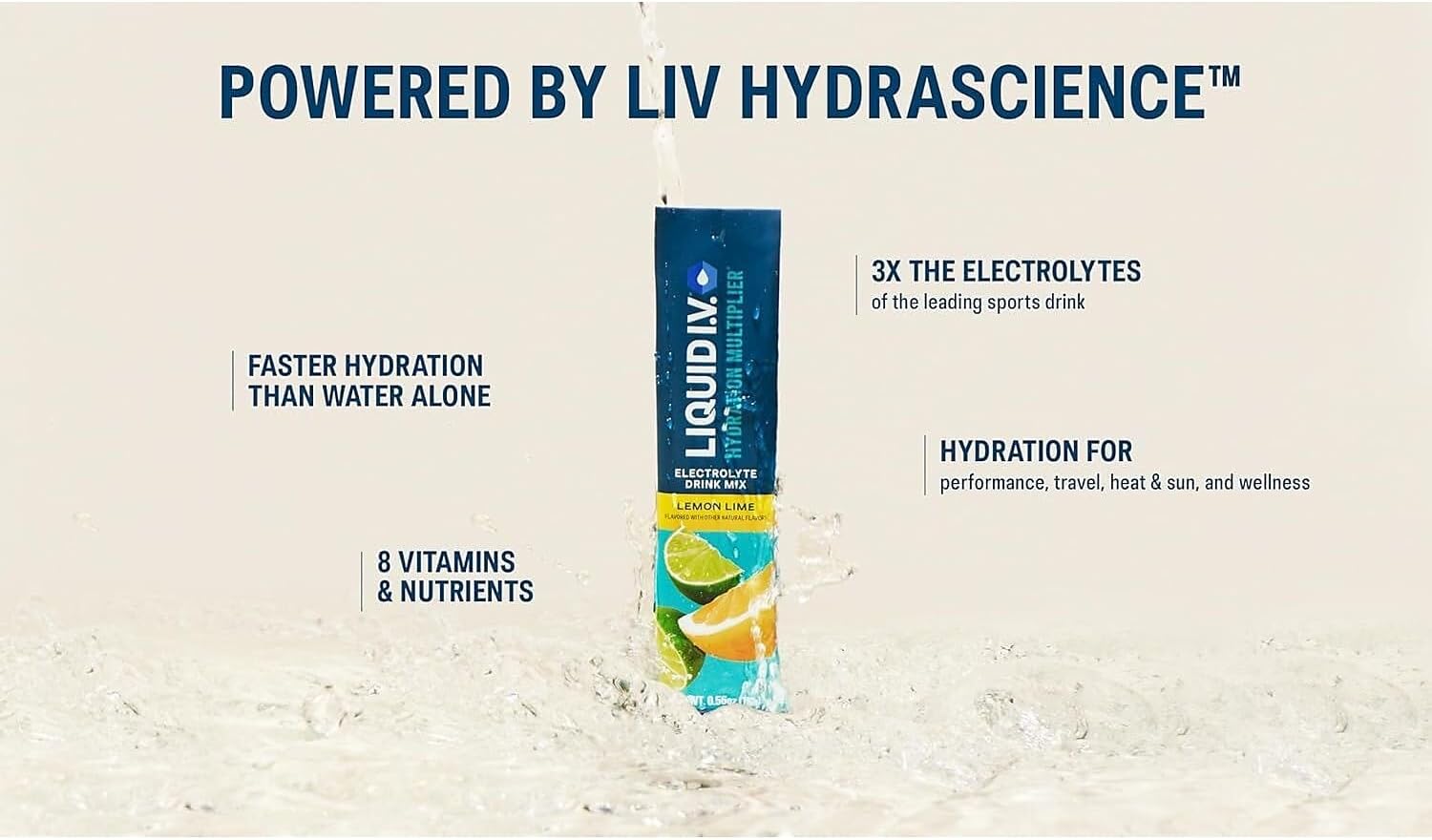 Liquid I.V. Hydration Multiplier 0.56oz - Pack of 10