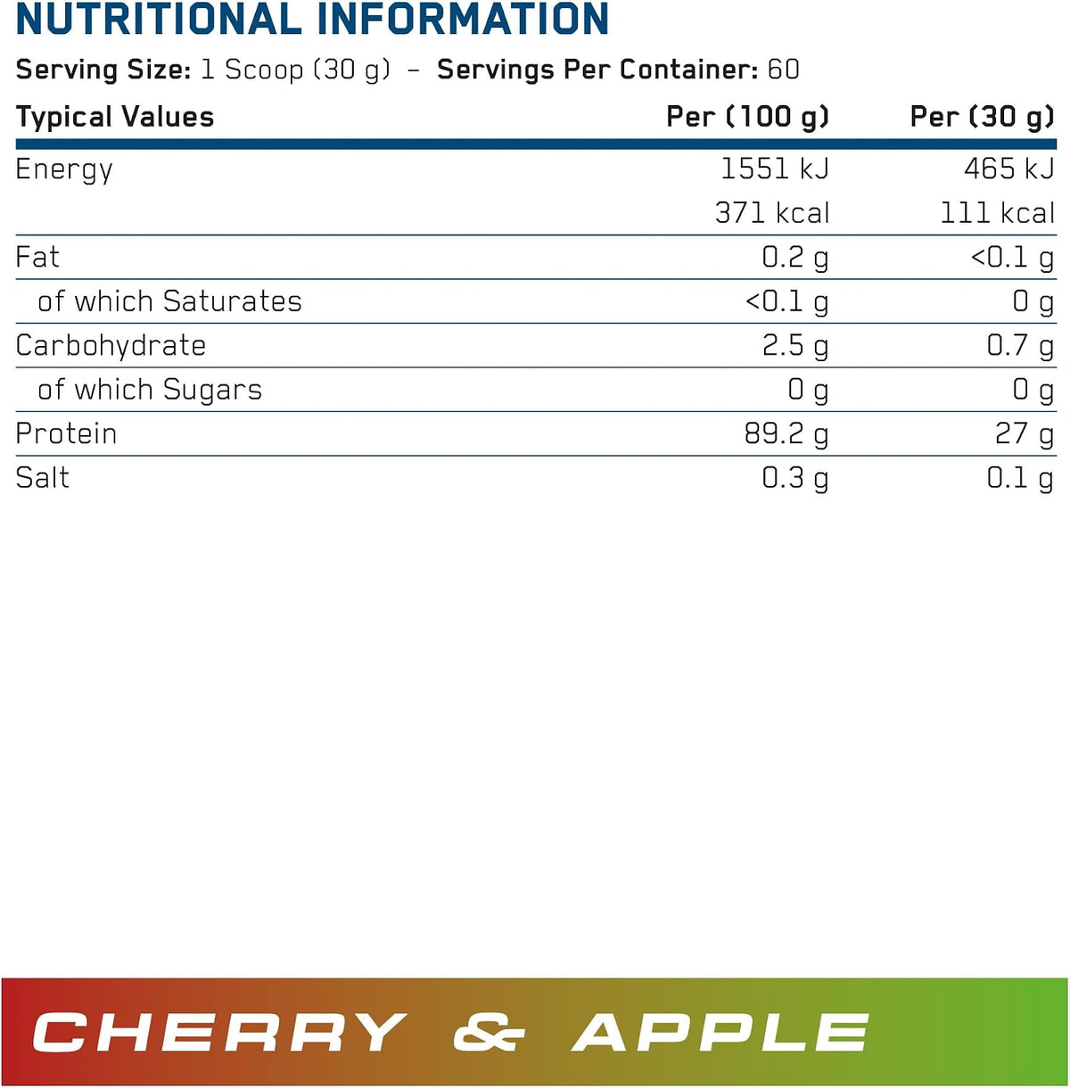 Applied Nutrition Beef XP Clear Protein Isolate - 1.8kg