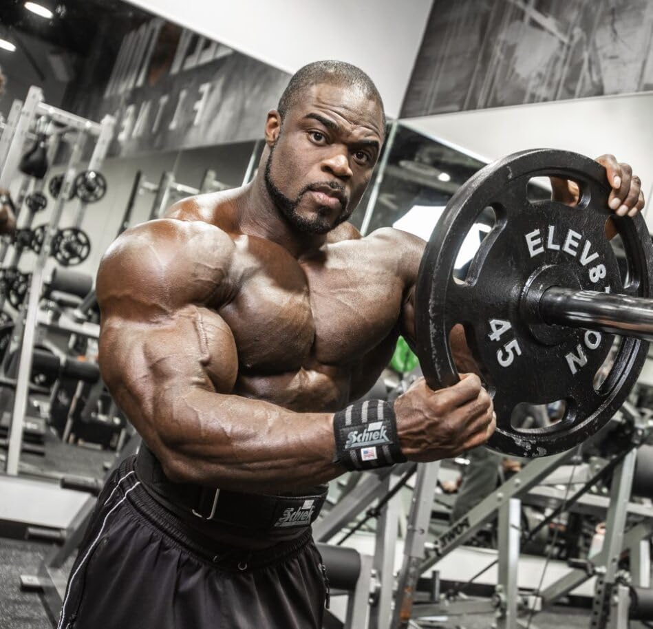 Schiek Black Out Line Wrist Wraps