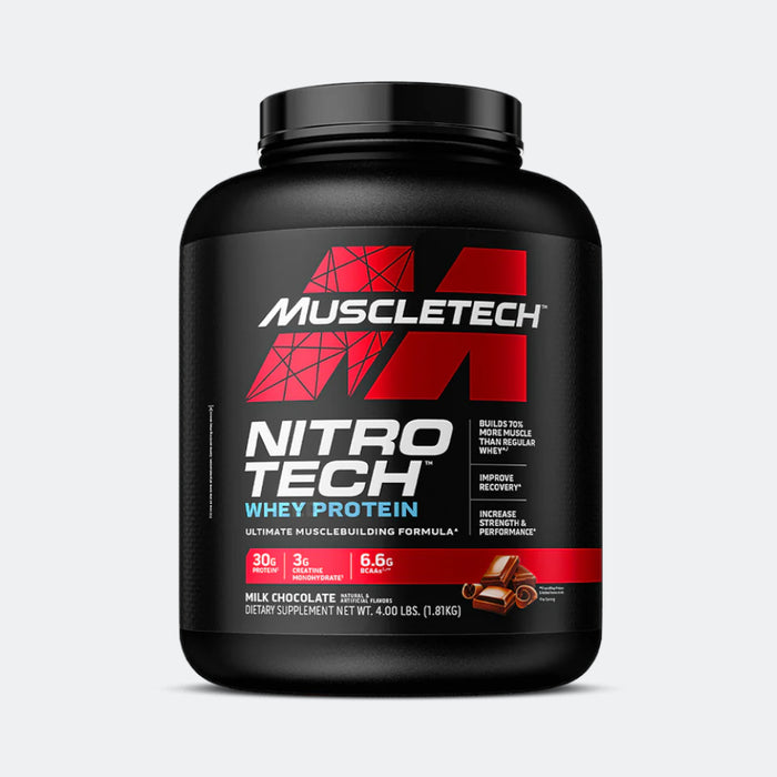 MuscleTech Nitro Tech Whey Protein 4lbs