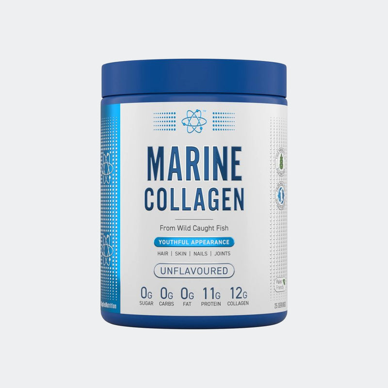 Applied Nutrition Marine Collagen Powder Unflavoured, 25 Servings, 300 gm, Youthful Appearance For Skin