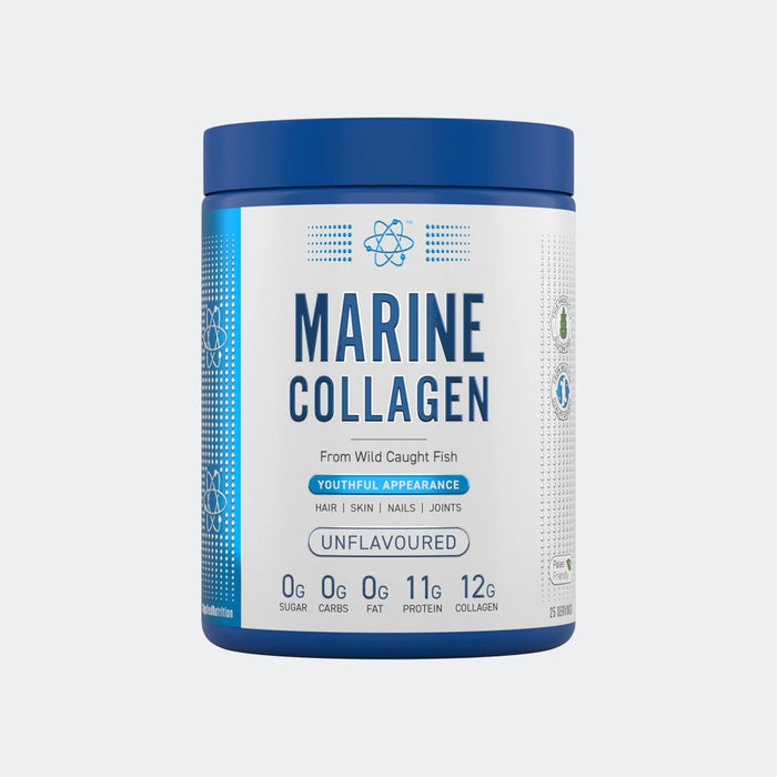 Applied Nutrition Marine Collagen Powder Unflavoured, 25 Servings, 300 gm, Youthful Appearance For Skin