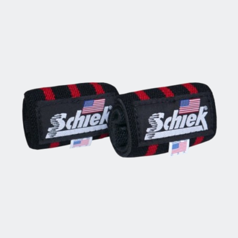 Schiek Black Line Wrist Wraps