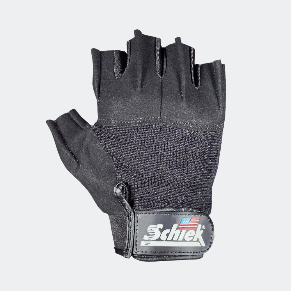 Schiek Model 710 Classic Training Lifting Gloves - Cushioned Grip with Quick Pull Tab