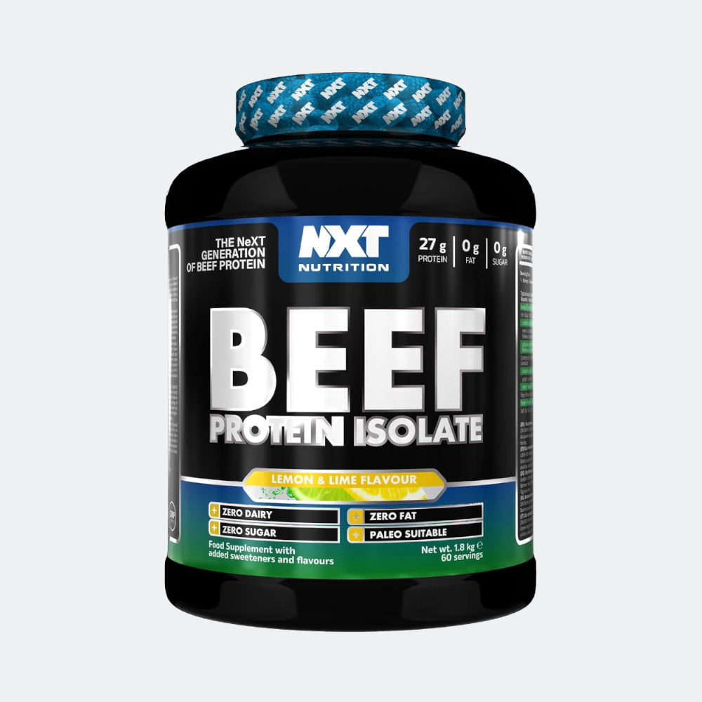 NXT Nutrition Beef Protein Isolate Powder 60 serving 1.8kg