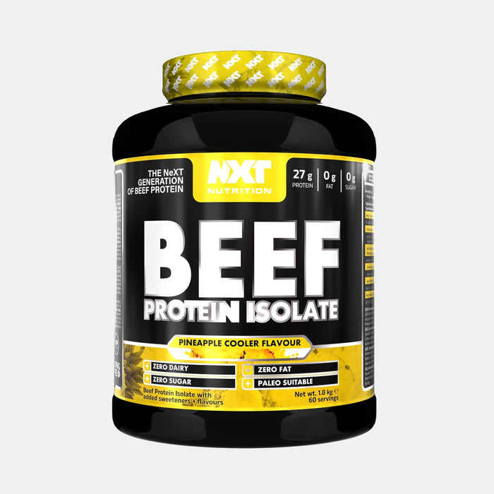 NXT Nutrition Beef Protein Isolate Powder 1.8kg, 60 serving