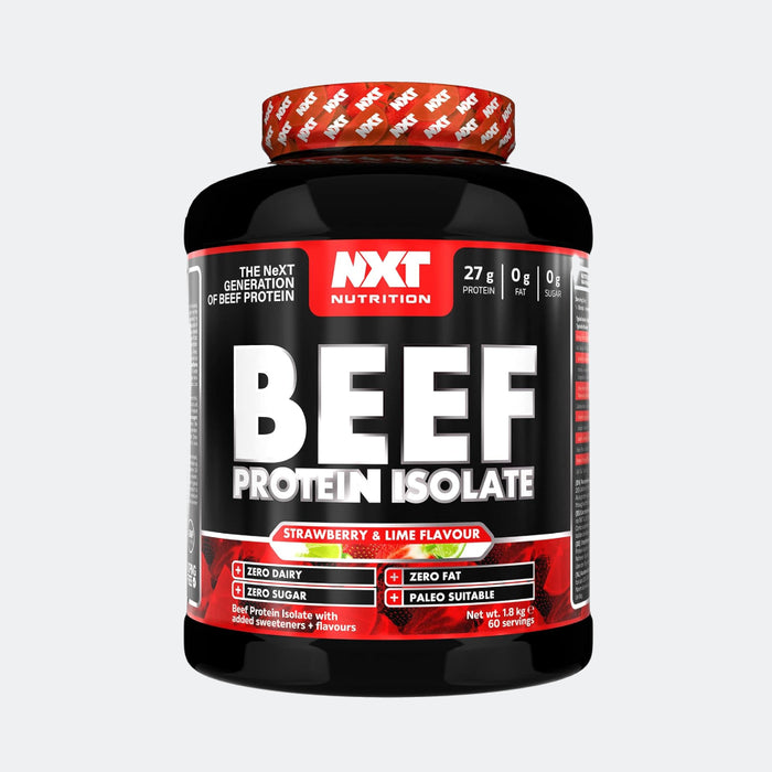 NXT Nutrition Beef Protein Isolate Powder 1.8kg, 60 serving