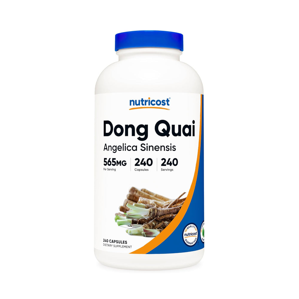 Nutricost Dong Quai 565mg, 240 Capsules (Angelica Sinensis) - Vegetarian Caps, Non-GMO, Gluten Free