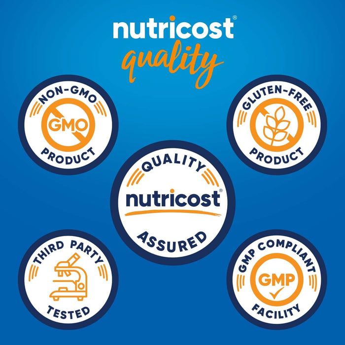 Nutricost Whey Protein Concentrate 1.5lb - 25 Grams of Protein per serving