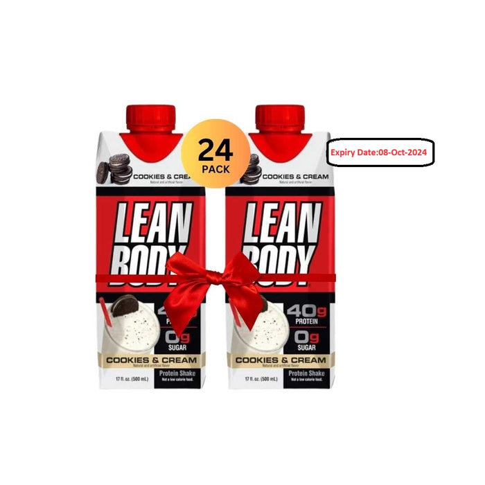 Labrada Lean Body Ready-to-Drink Protein Shake - 500ml , No Sugar, Gluten Free