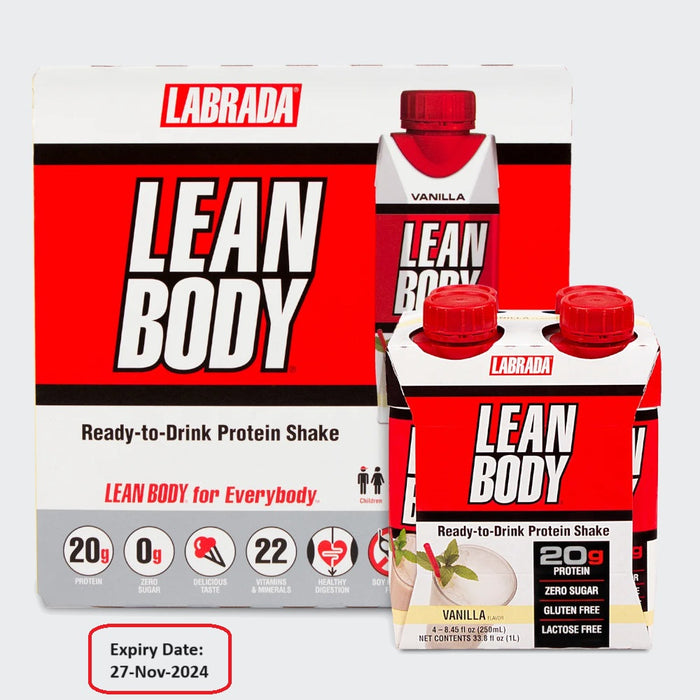 Labrada Lean Body Ready-to-Drink Protein Shake 8.45 Oz (Pack of 16)