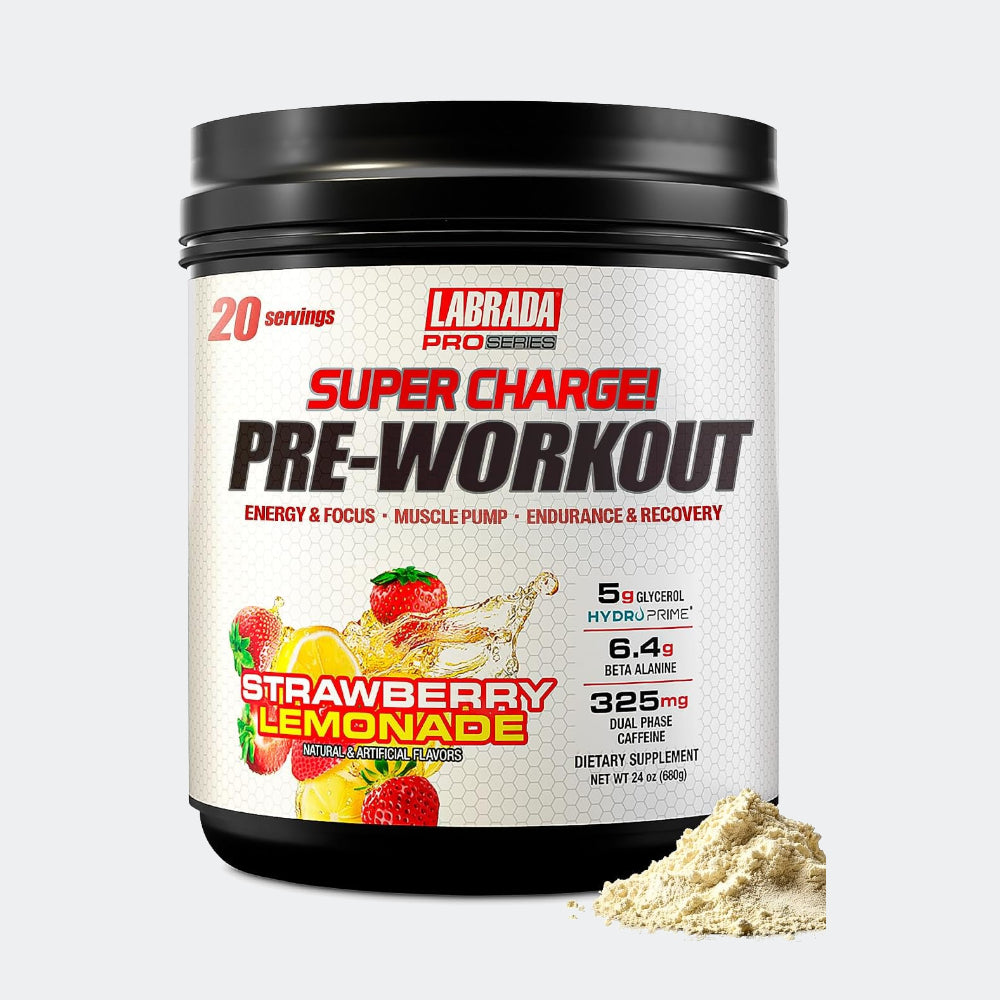 Labrada Pro Series Super Charge Pre-Workout Powder 680g - 20 servings
