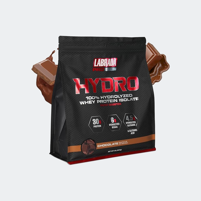 Labrada Hydro 100% Pure Hydrolyzed Whey Protein Isolate Powder, 4lb