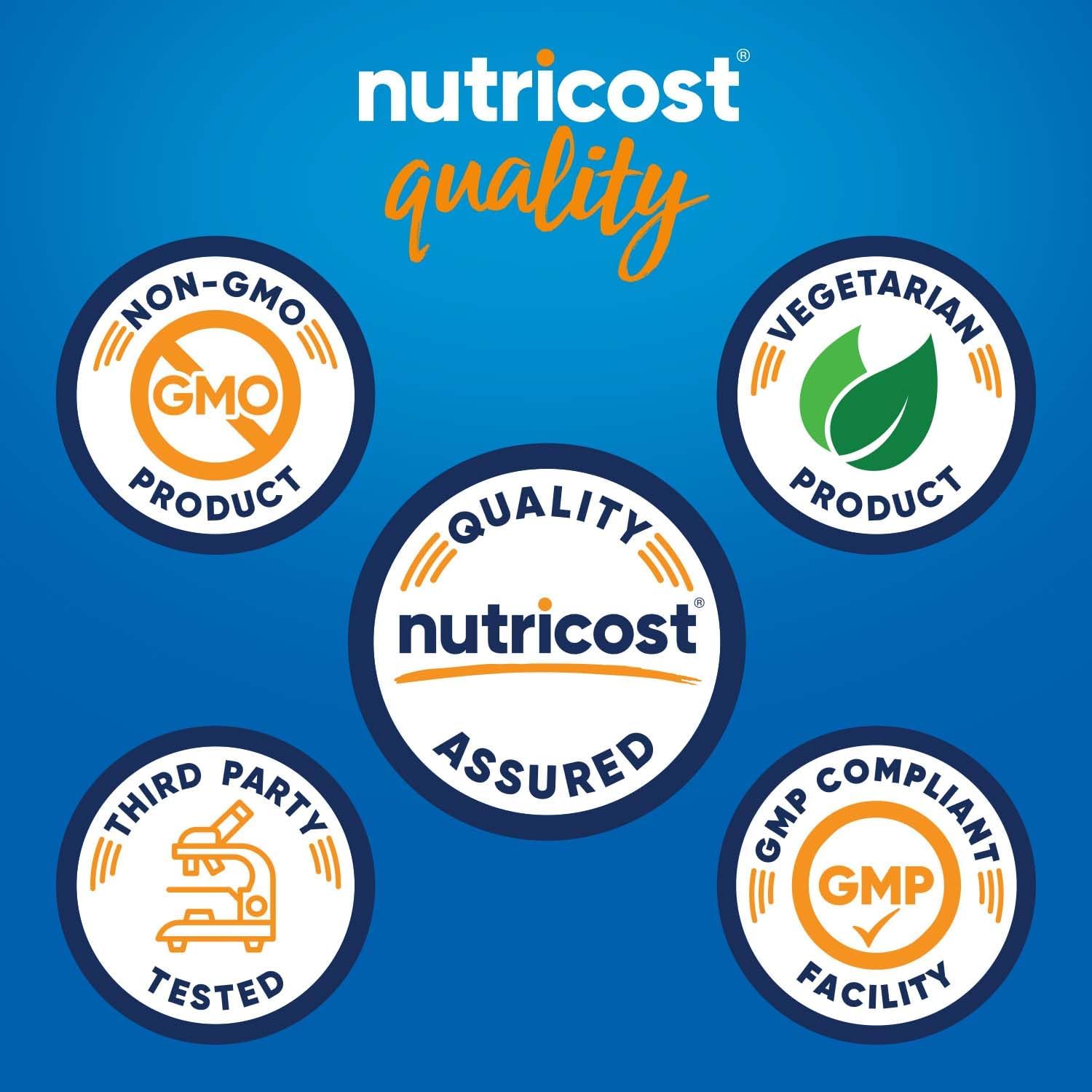 Nutricost Betaine HCl + Pepsin 790mg, 240 Capsules - Vegetarian & GMO Free