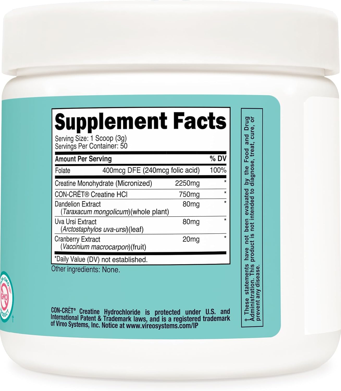 Nutricost Creatine Monohydrate Powder for Women 159g - Unflavoured