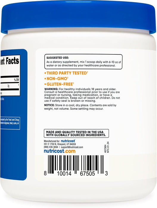 Nutricost L-Citrulline Malate 2:1 Powder