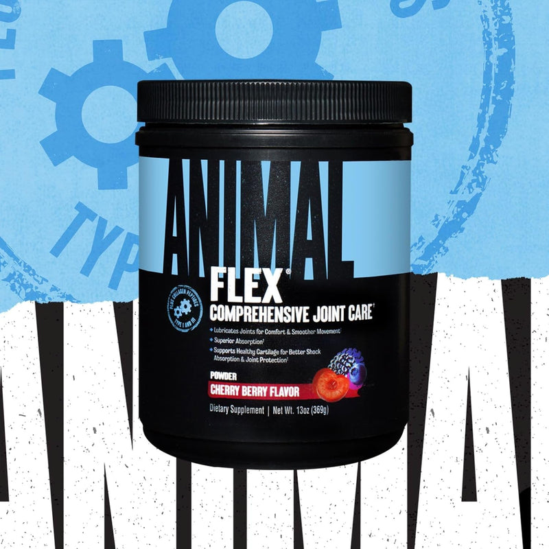 Universal Nutrition Animal Flex Joint Support Powder, 369g - Cherry Berry