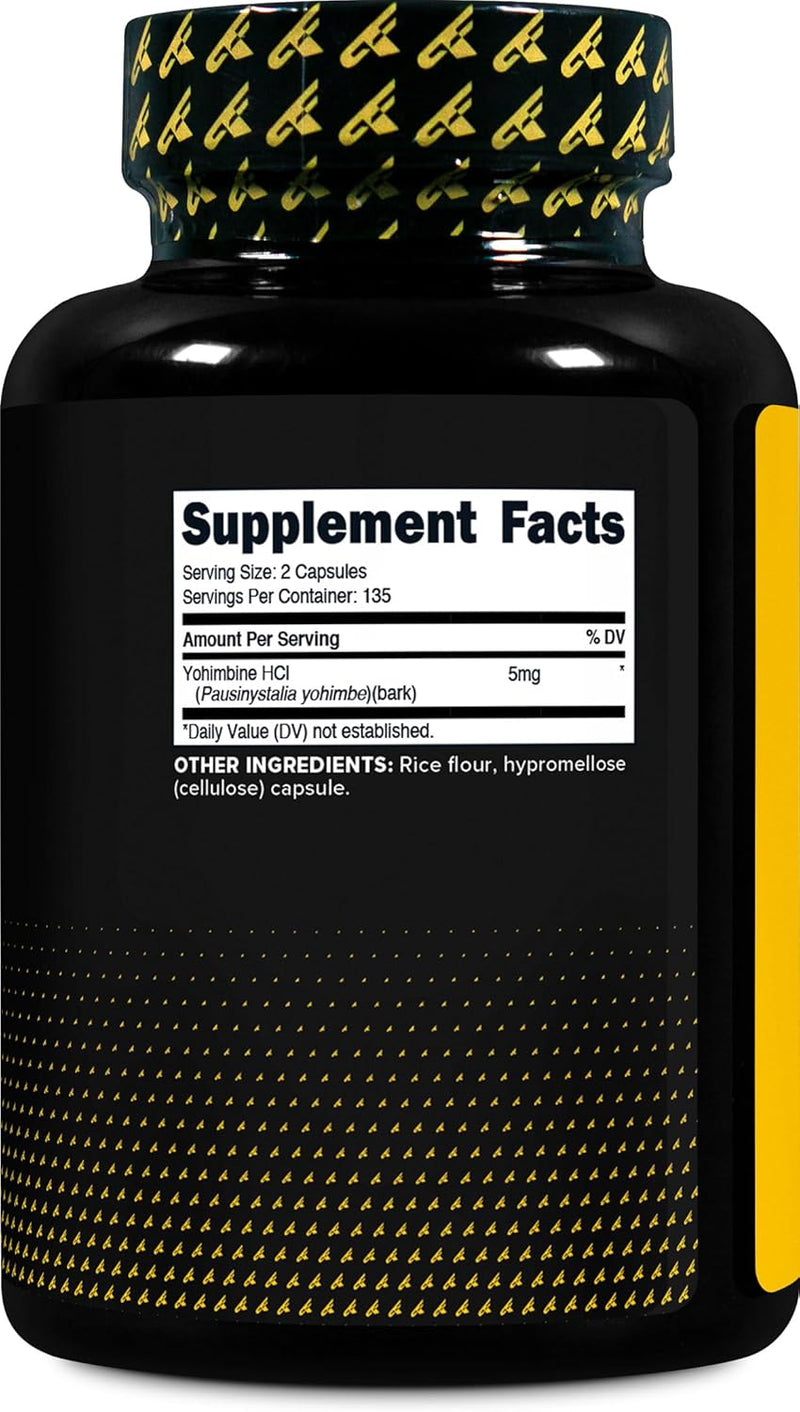 PrimaForce Yohimbine HCl 2.5mg - 270 Capsules