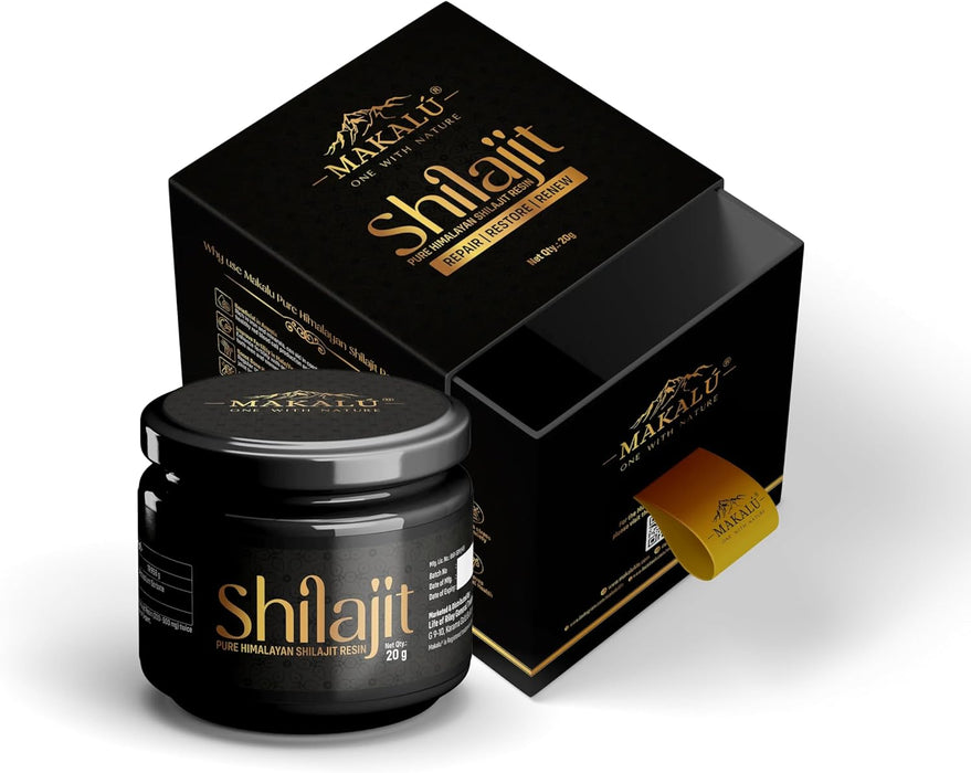 Makalu Ayurvedic Pure Himalayan Shilajit Resin, 20g