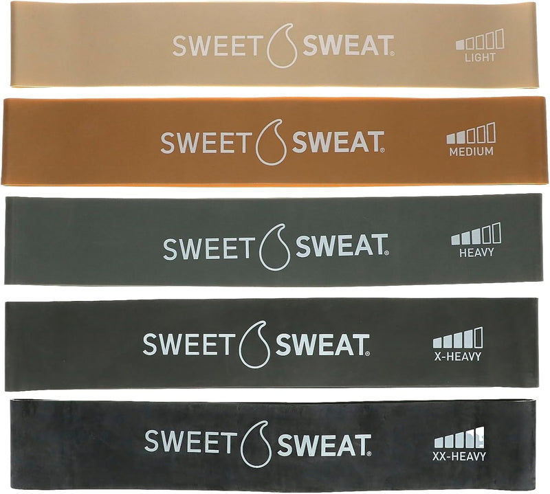 Sweet Sweat Mini Loop Resistance Bands - Set of 5