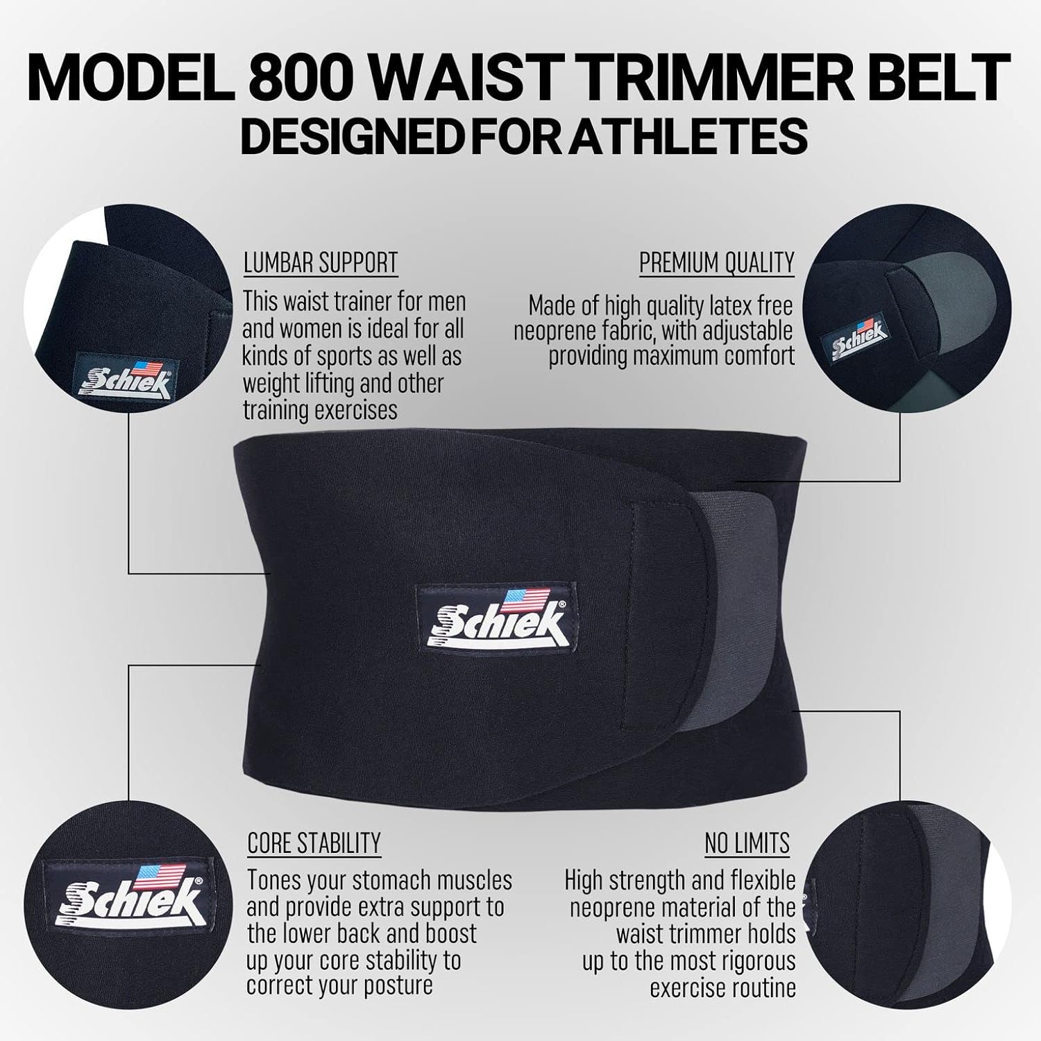 Schiek Model 800 Waist Trimmer