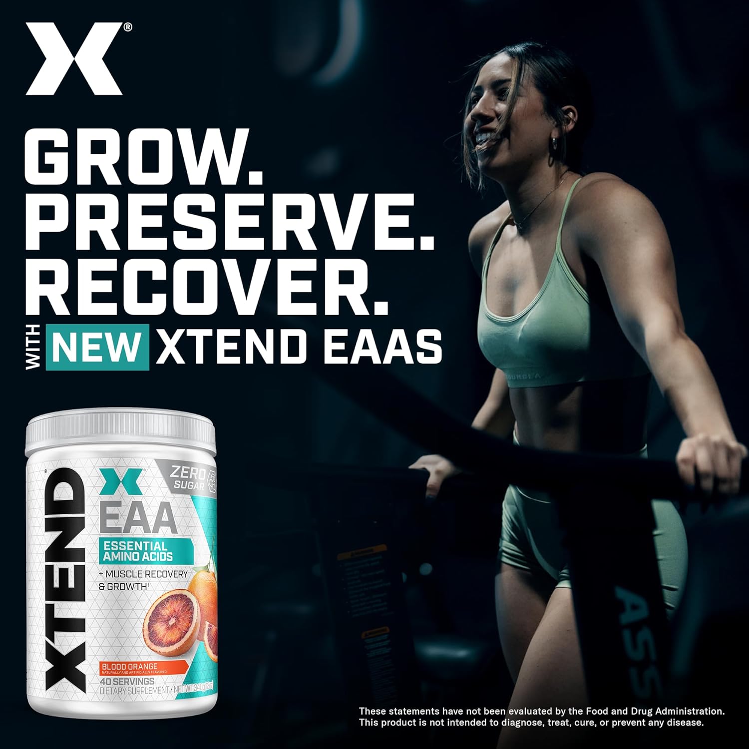 Scivation XTEND EAA + BCAA Powder | Muscle Recovery & Lean Muscle Growth 40 serving
