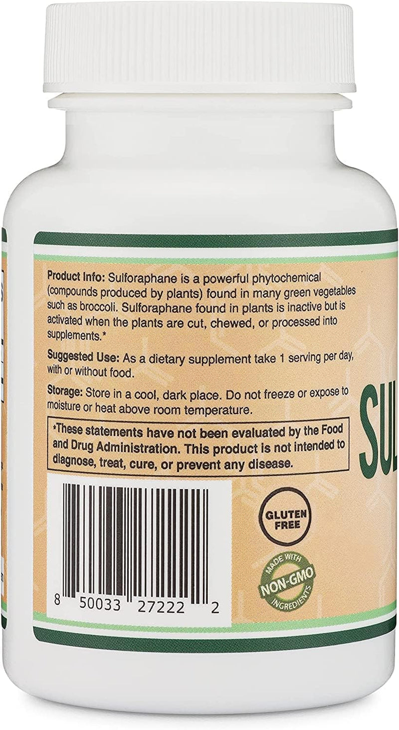 Double Wood Supplements Sulforaphane 20mg - 120 capsules
