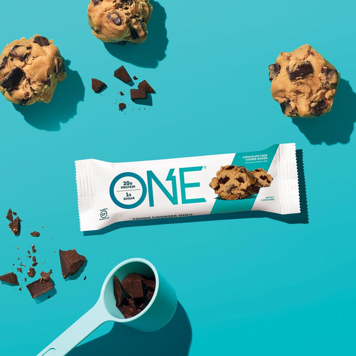 One Brand ONE Bar with 20g Protein, Gluten-Free, 2.12 Oz, Pack of 12