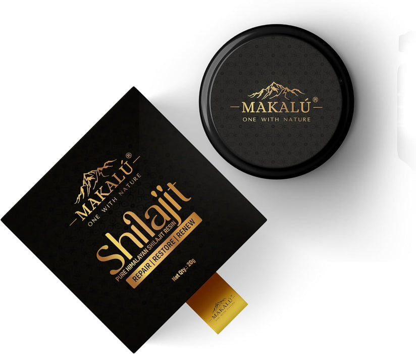 Makalu Ayurvedic Pure Himalayan Shilajit Resin, 20g