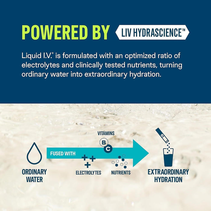 Liquid I.V. Hydration Multiplier 0.56oz, 10 serving