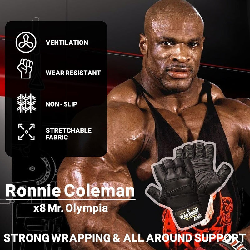 Schiek Ronnie Coleman Signature Series Lifting Gloves