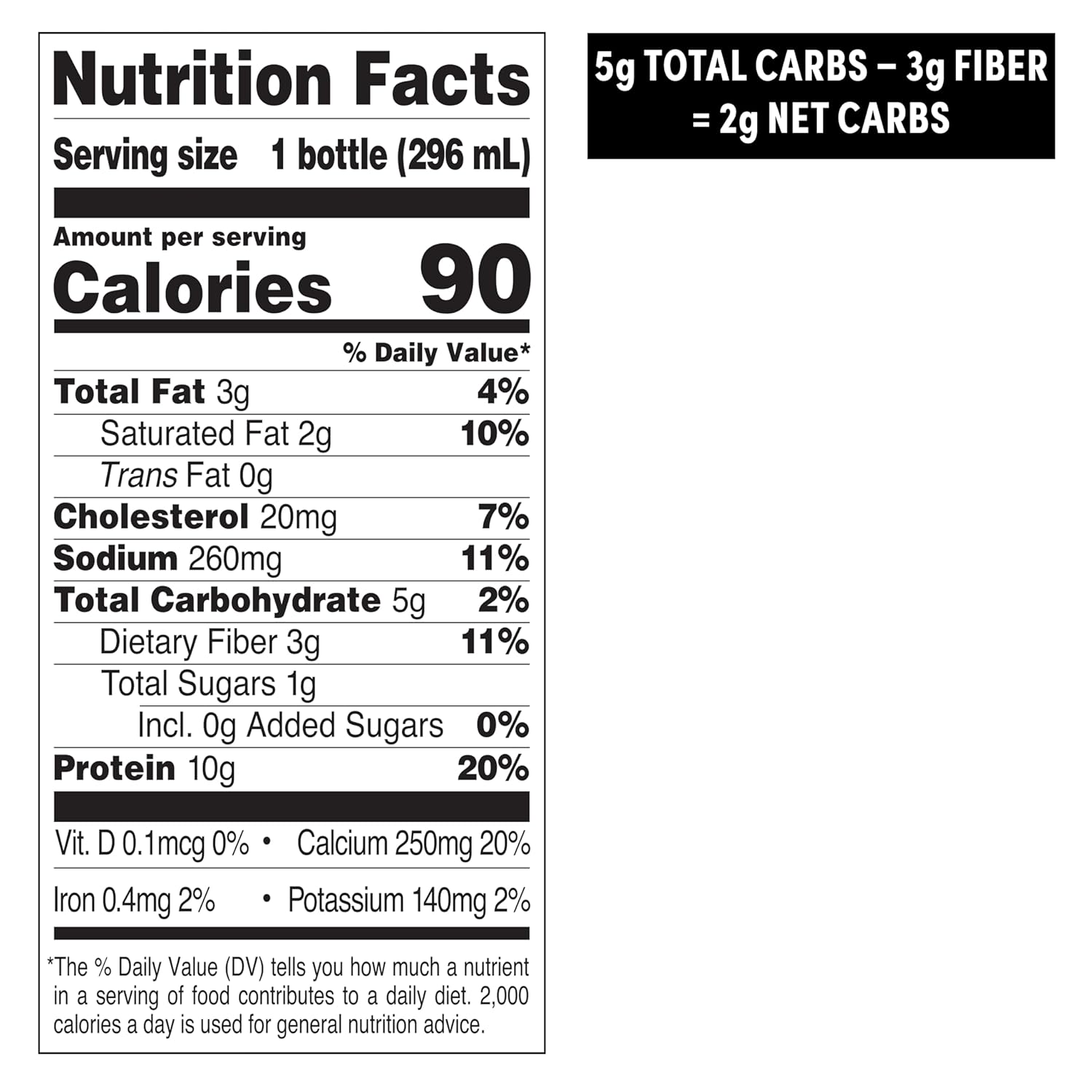 Quest Nutrition Iced Coffee 1g of Sugar, 10g of Protein, 90 calories, 200mg of caffeine - Pack of 12