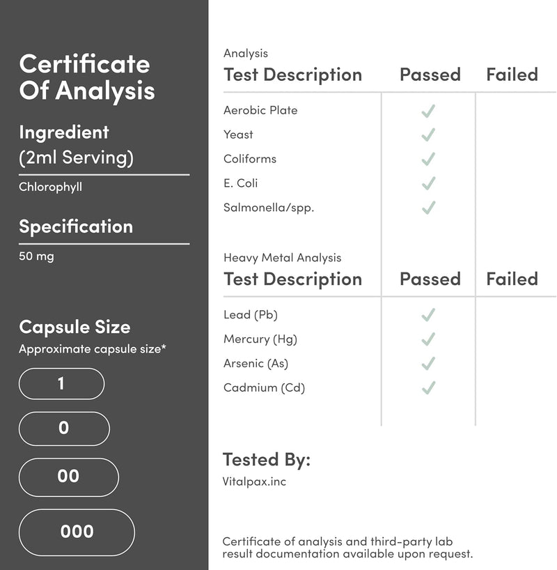 Double Wood Supplements Liquid Chlorophyll Drops 2 Fl oz