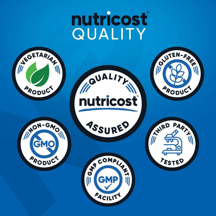 Nutricost BCAA Powder 90 Servings, Unflavoured - Branched Chain Amino Acids