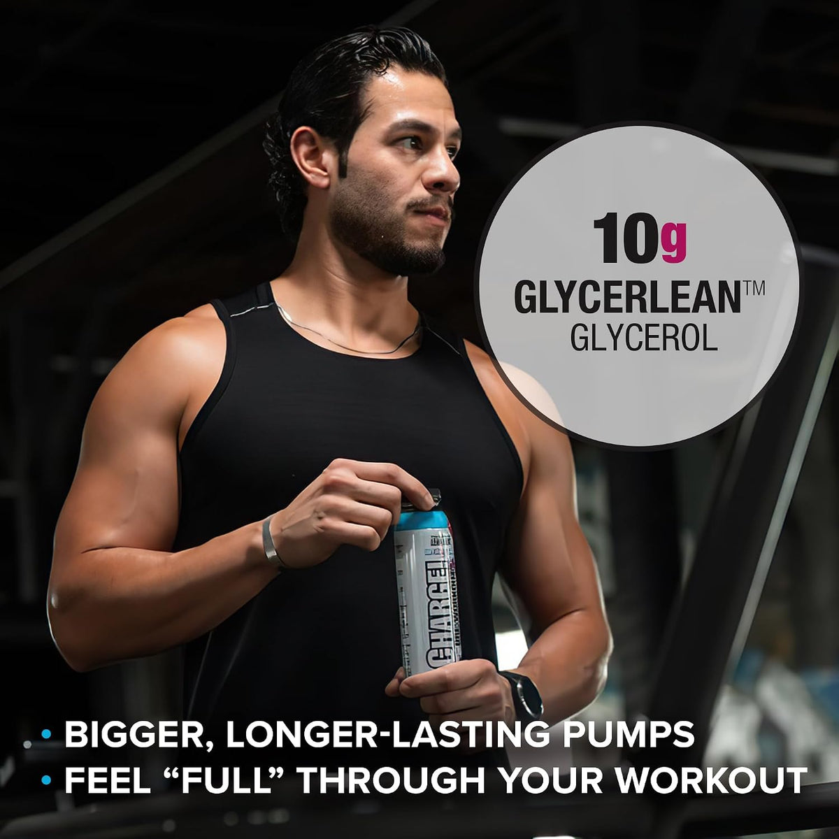 Labrada Charge Pre-Workout Energy Drink 12oz - Pack of 12